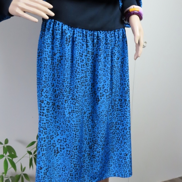 Vintage 1980's Jaymee Papell Dress - Picture 3 of 7